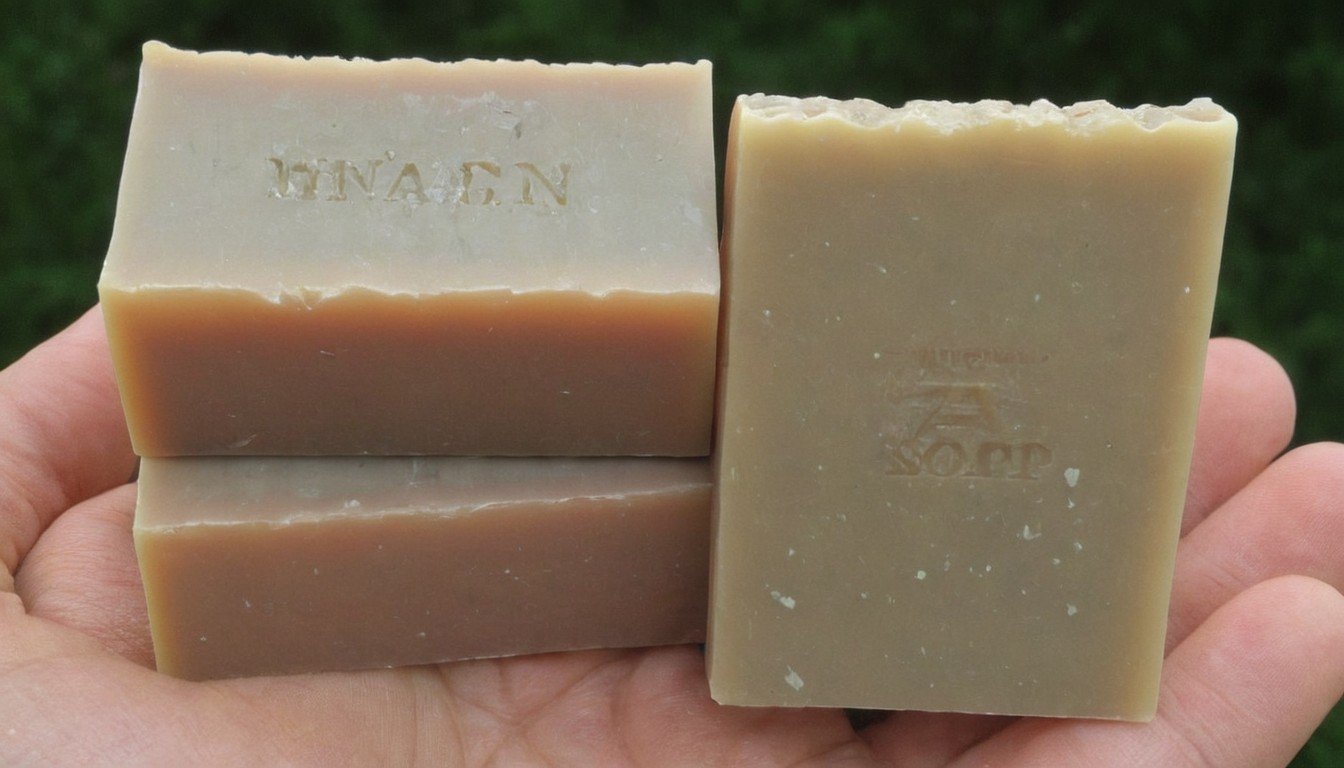 DIY homemade soap bars