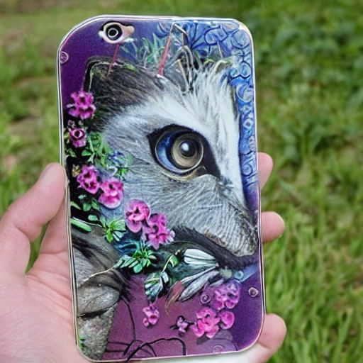 decoupage on a smartphone case, which is one of the custom accessories you can make