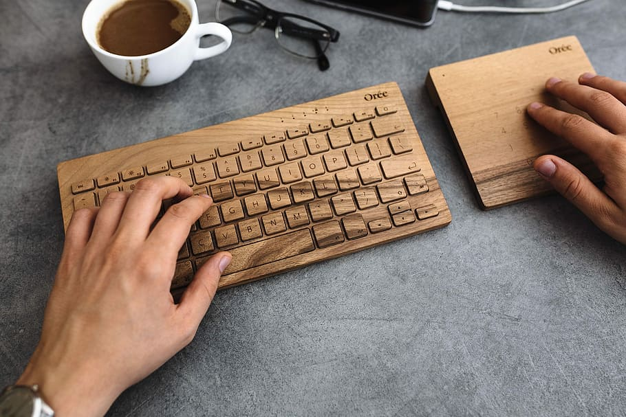 laser engraved keyboard