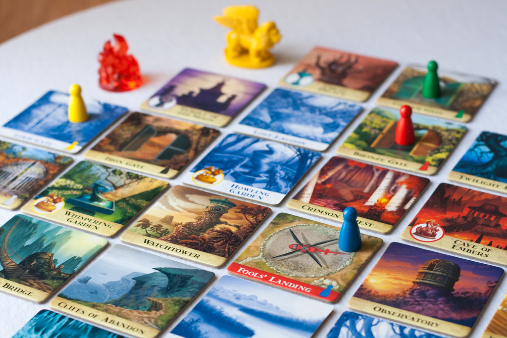 forbidden island, board games for family